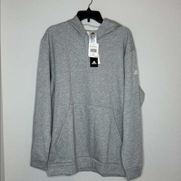 adidas Other - Adidas Gray Fleece Hoodie
